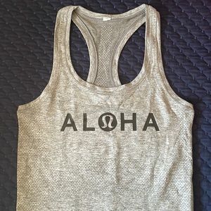 Rare Lululemon ALOHA Swiftly Racerback Tank Top